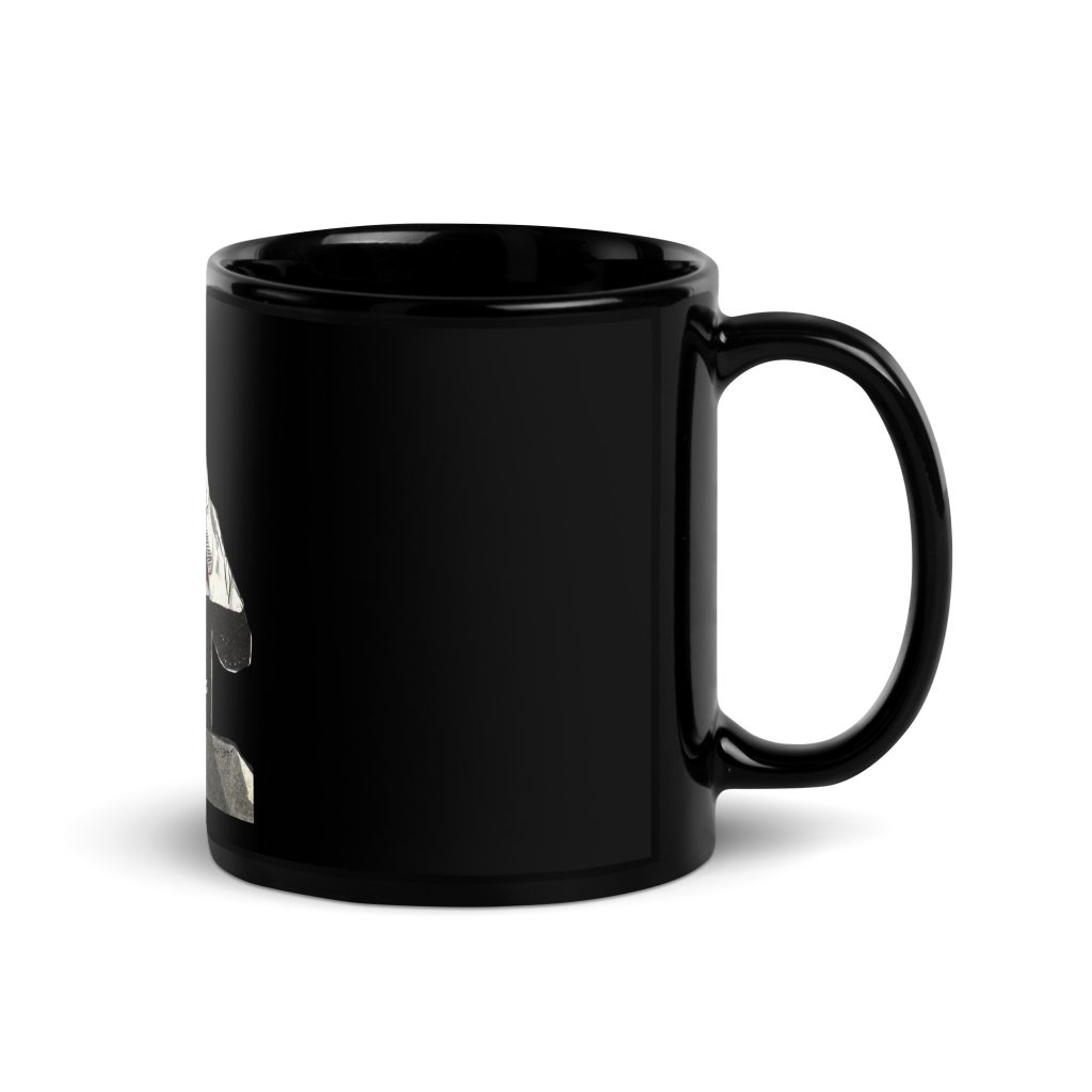 Black Glossy Mug