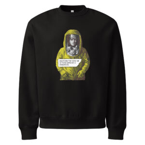 Oversized heavyweight sweatshirt