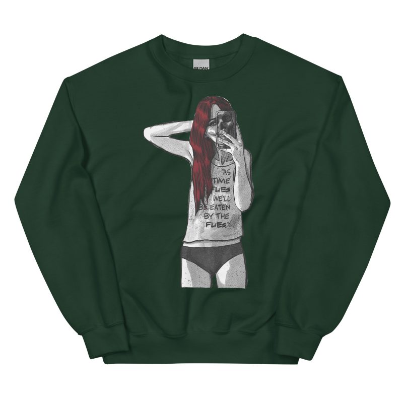 unisex-crew-neck-sweatshirt-forest-green-front-698501d86ad02.jpg